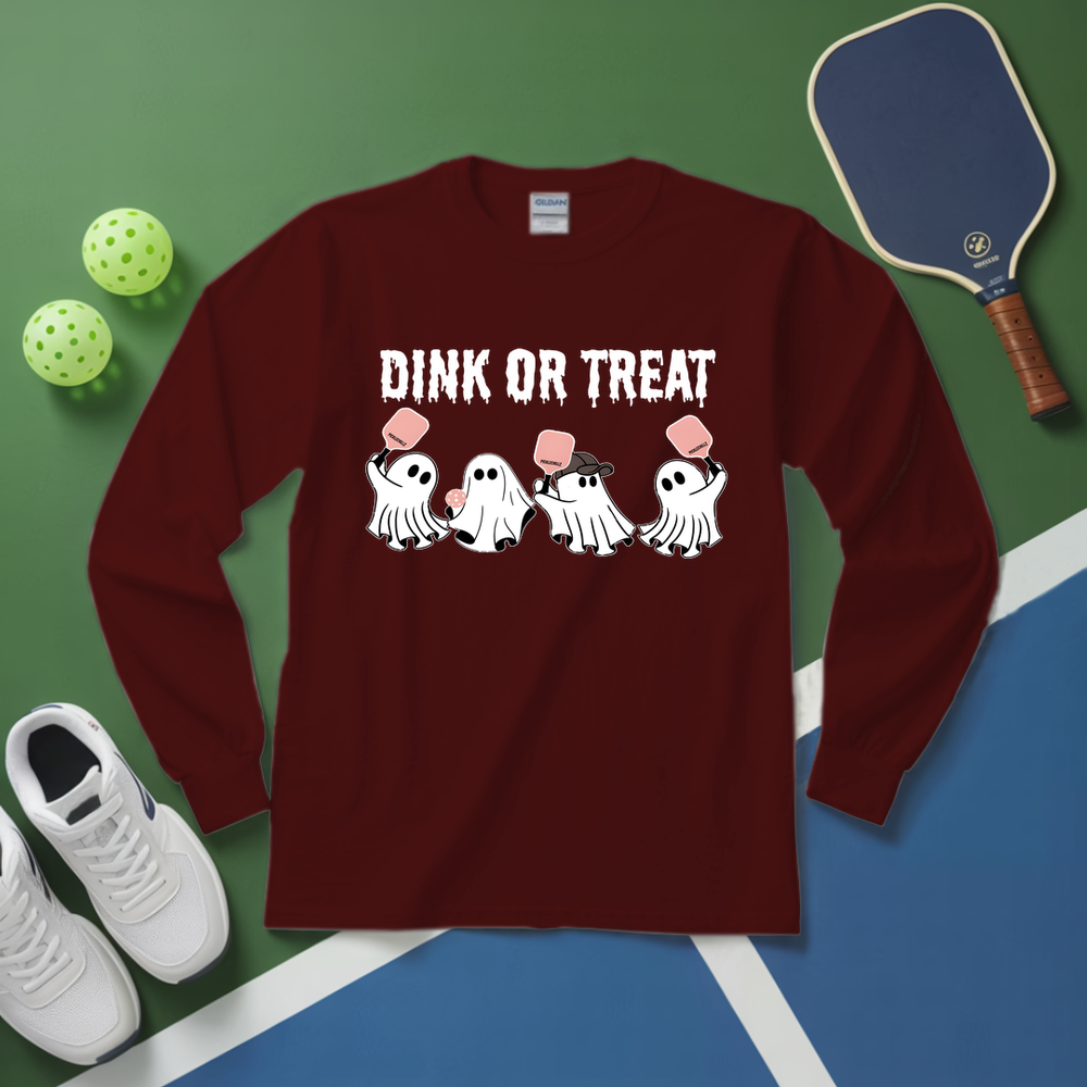 Dink Or Treat Pickleball Long Sleeve - Picklechillz