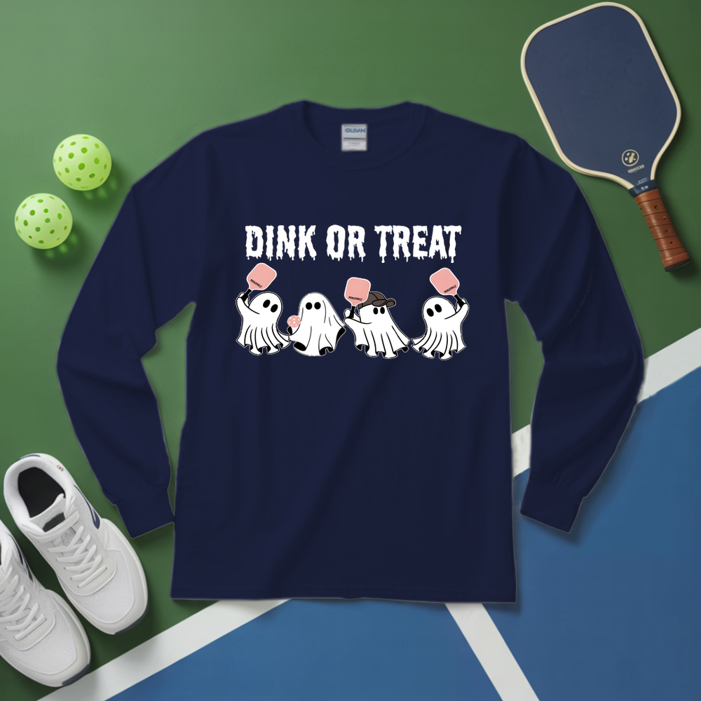Dink Or Treat Pickleball Long Sleeve - Picklechillz