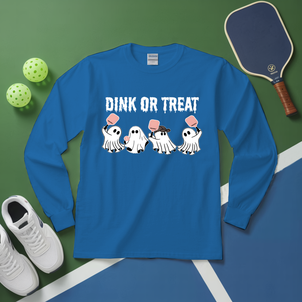 Dink Or Treat Pickleball Long Sleeve - Picklechillz