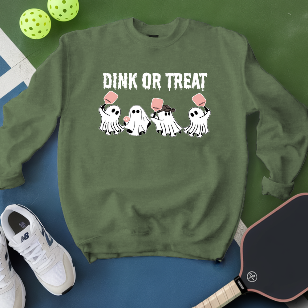 Dink Or Treat Pickleball Sweatshirt - Picklechillz