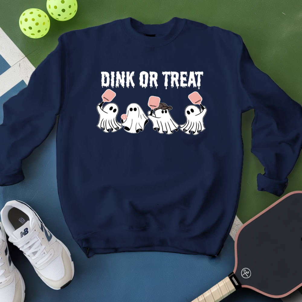Dink Or Treat Pickleball Sweatshirt - Picklechillz