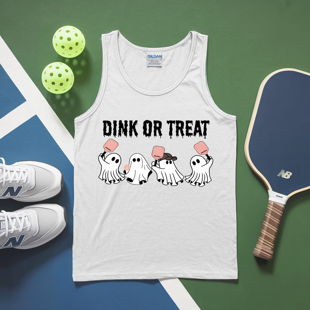 Dink Or Treat Pickleball Tank Top - Picklechillz