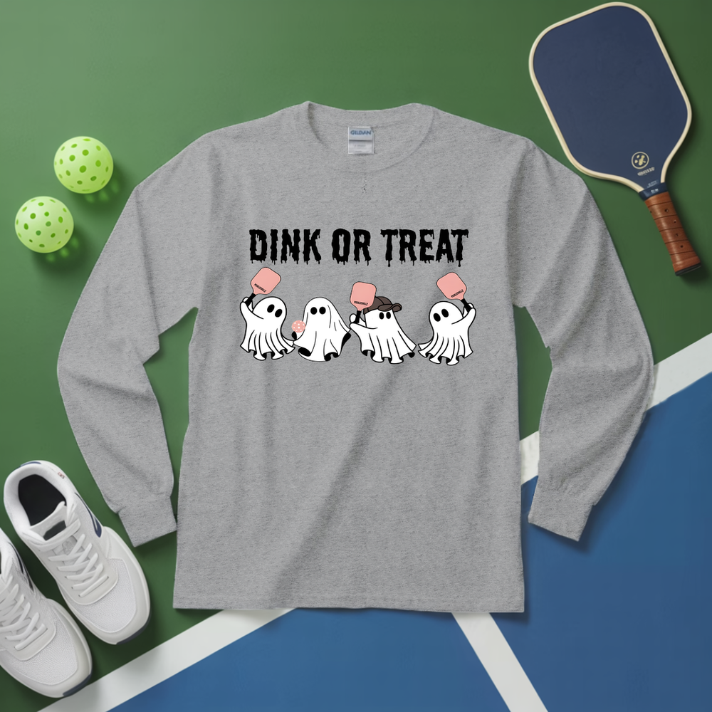 Dink Or Treat Pickleball Long Sleeve - Picklechillz