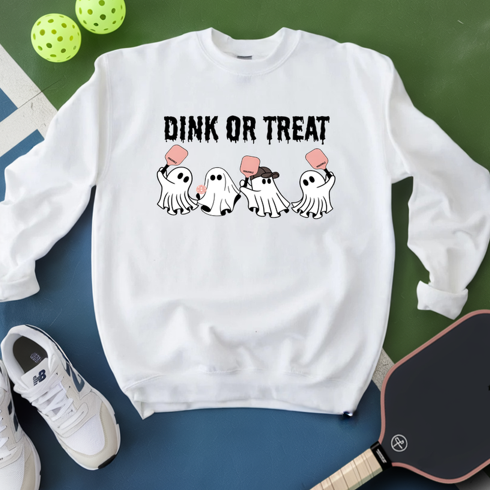 Dink Or Treat Pickleball Sweatshirt - Picklechillz