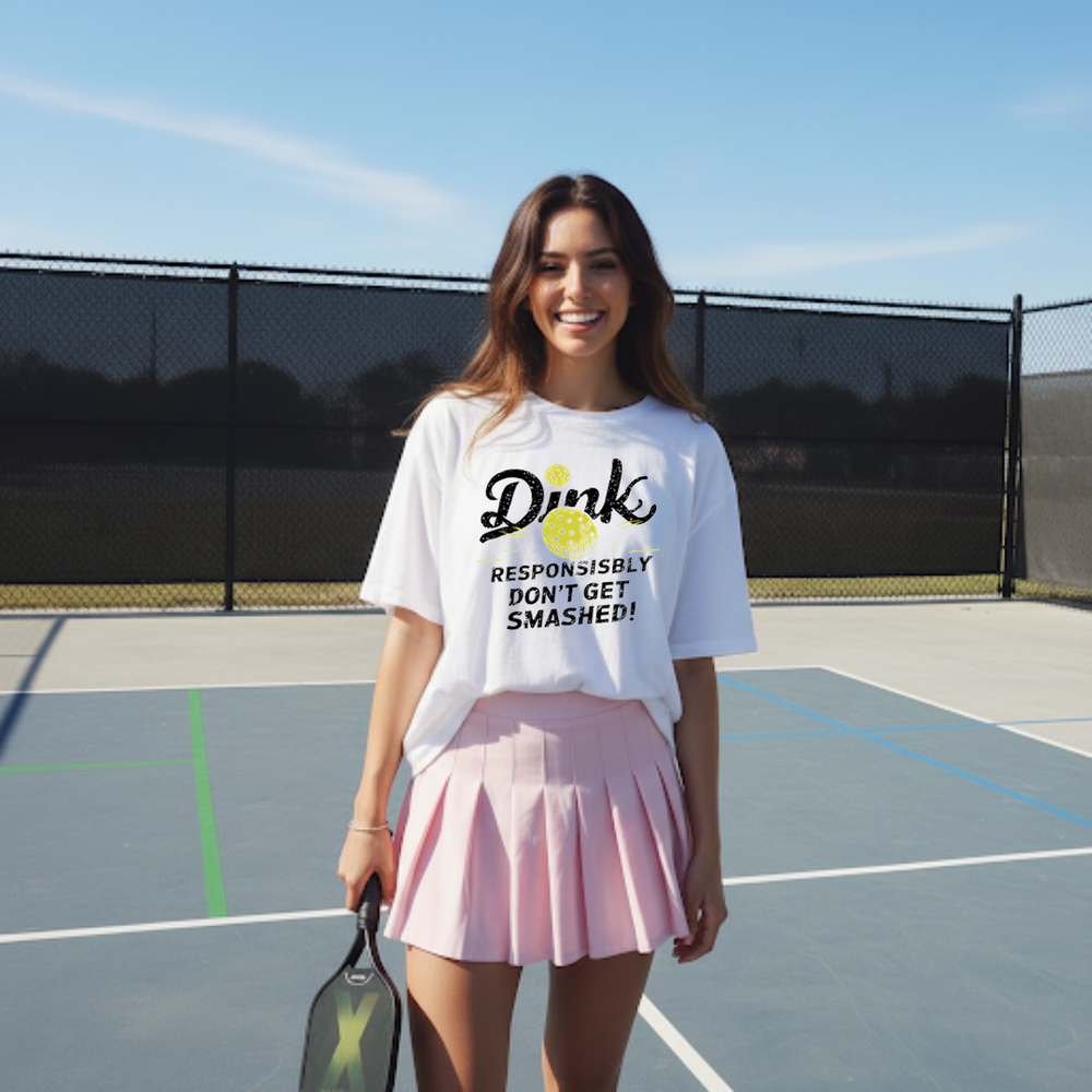 Dink Responsibly Unisex T-Shirt - Picklechillz