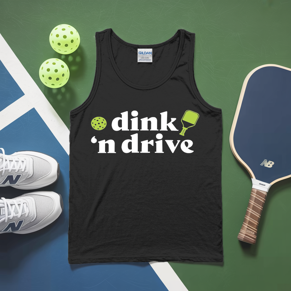 Dink and Drive Performance - Pickleball Tank Top - Picklechillz