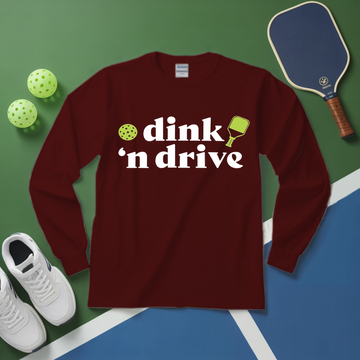 Dink and Drive Performance - Pickleball Long Sleeve - Picklechillz