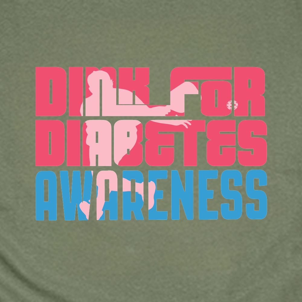 Dink For Diabetes Awareness Unisex T-Shirt - Picklechillz