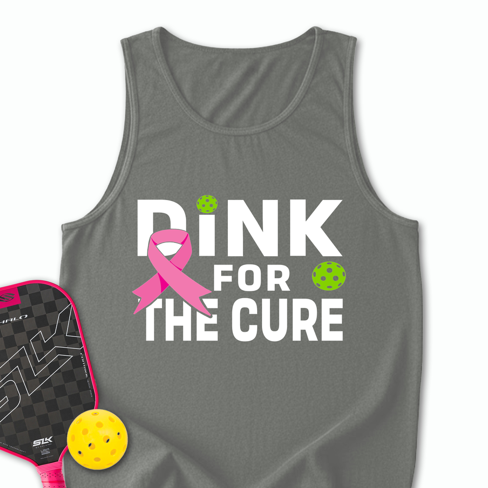 Dink For The Cure Tank Top - Picklechillz