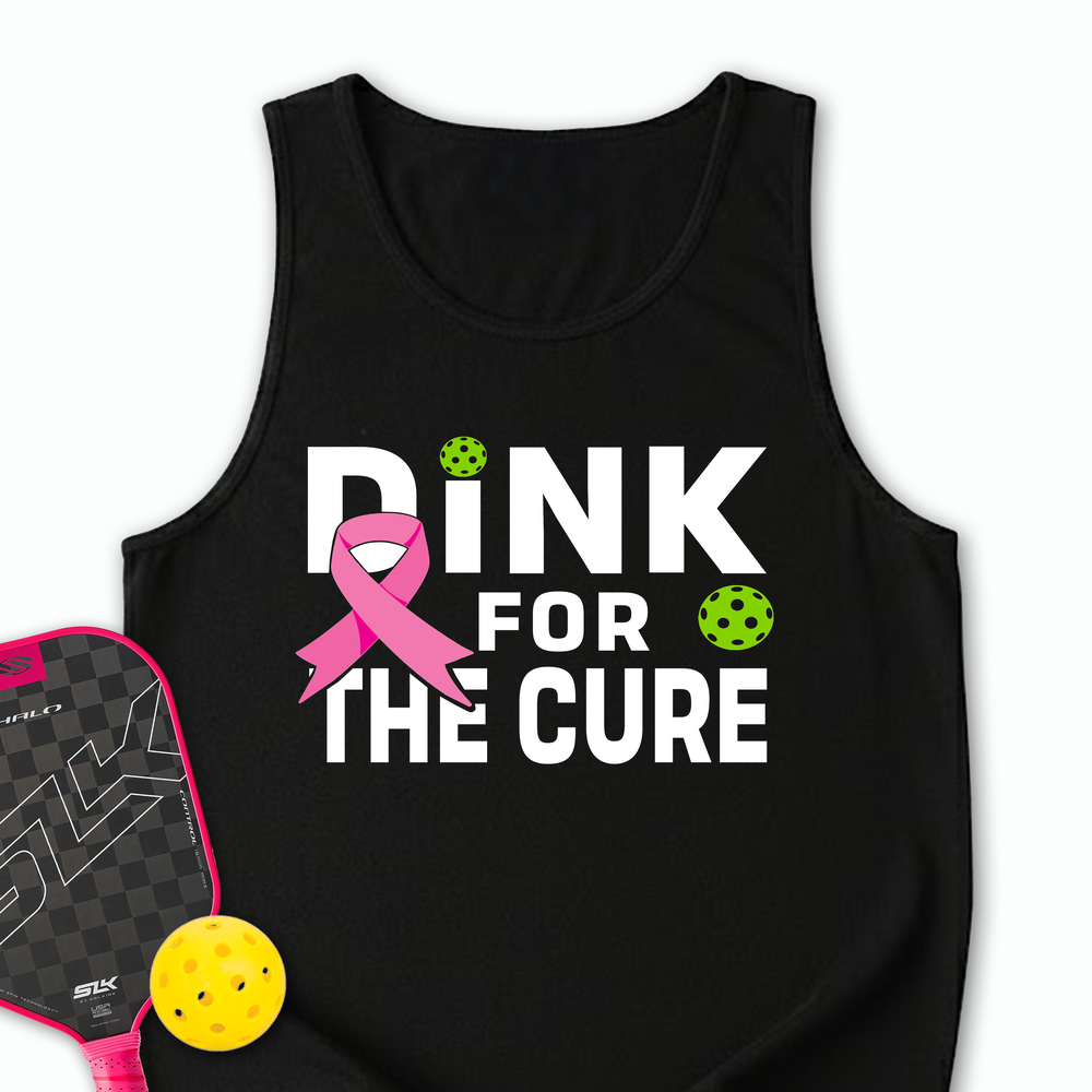 Dink For The Cure Tank Top - Picklechillz