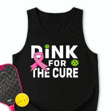 Dink For The Cure Tank Top - Picklechillz
