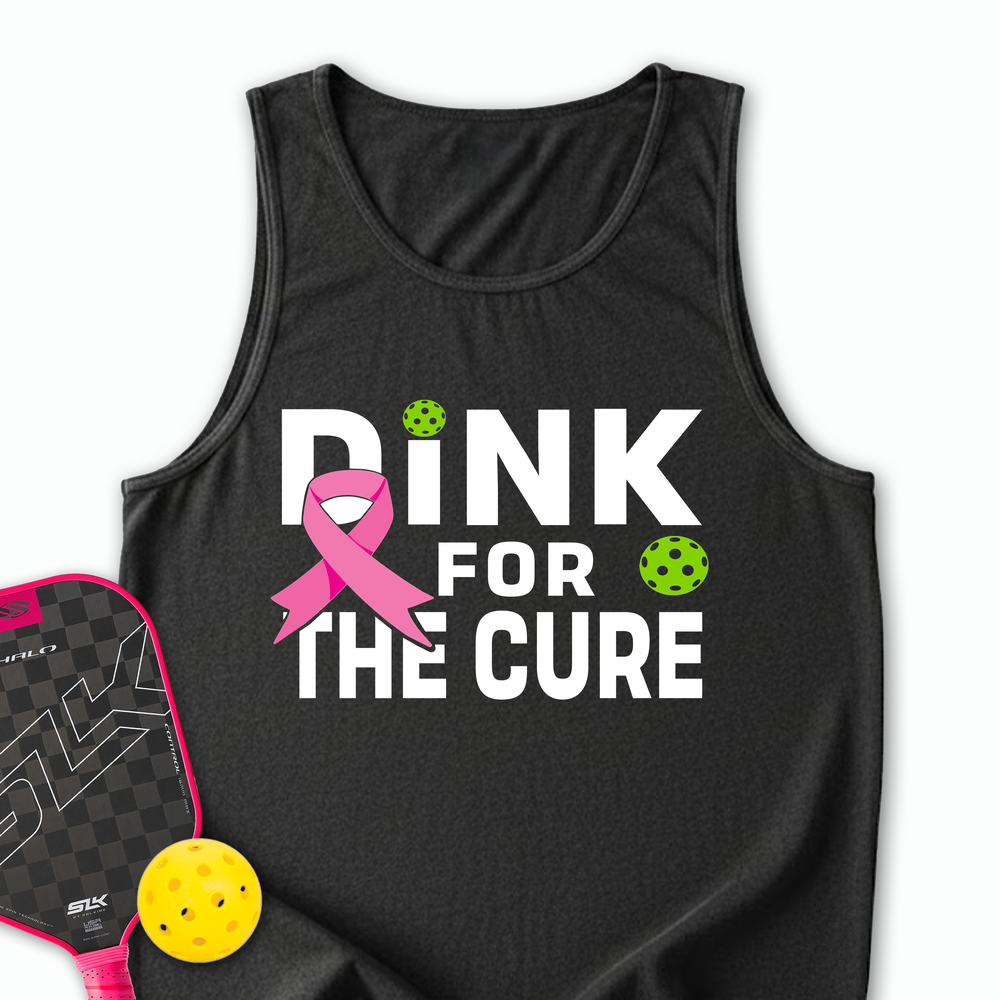 Dink For The Cure Tank Top - Picklechillz