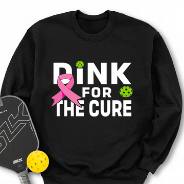 Dink For The Cure Sweatshirt - Picklechillz