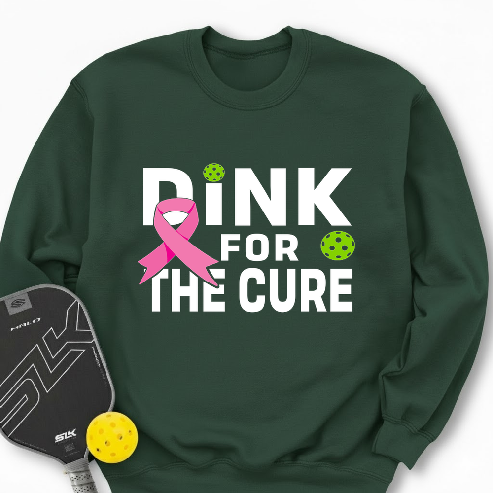 Dink For The Cure Sweatshirt - Picklechillz