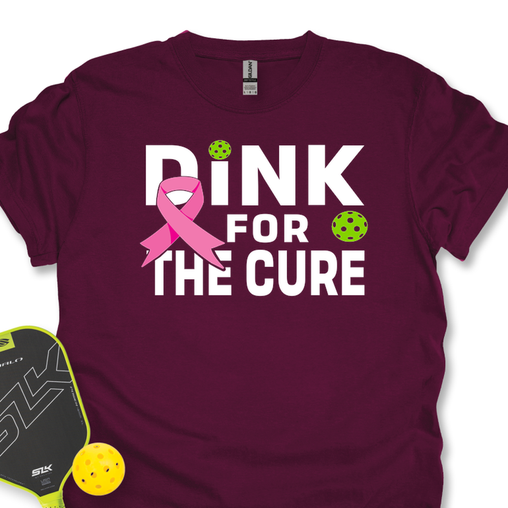 Dink For The Cure Unisex T-Shirt - Picklechillz
