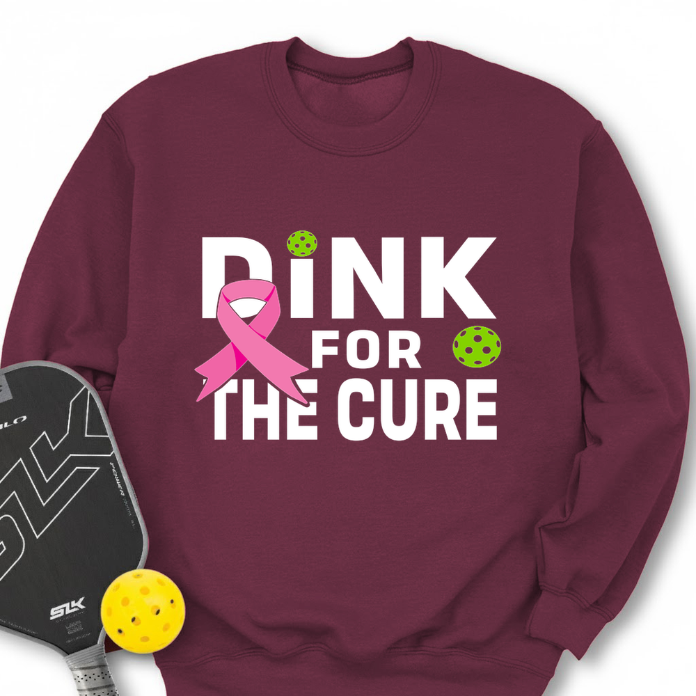 Dink For The Cure Sweatshirt - Picklechillz