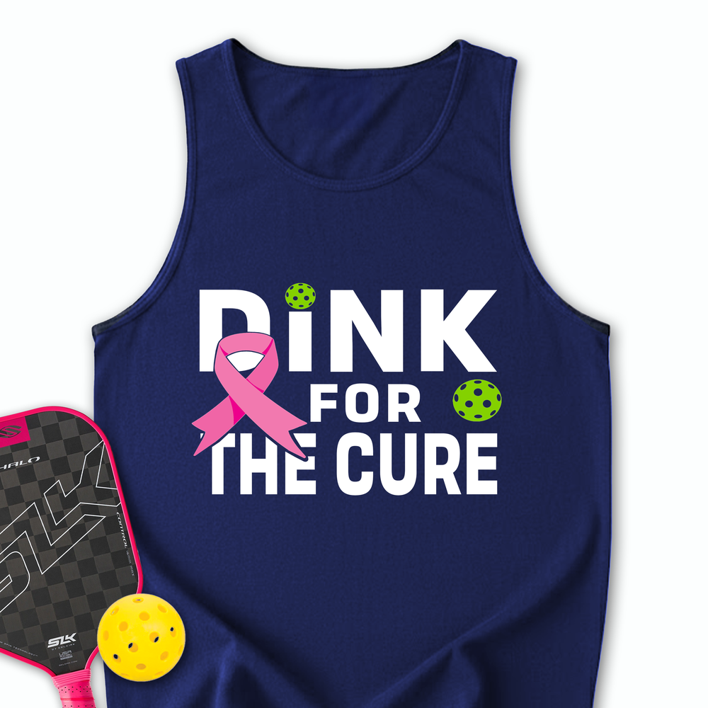 Dink For The Cure Tank Top - Picklechillz