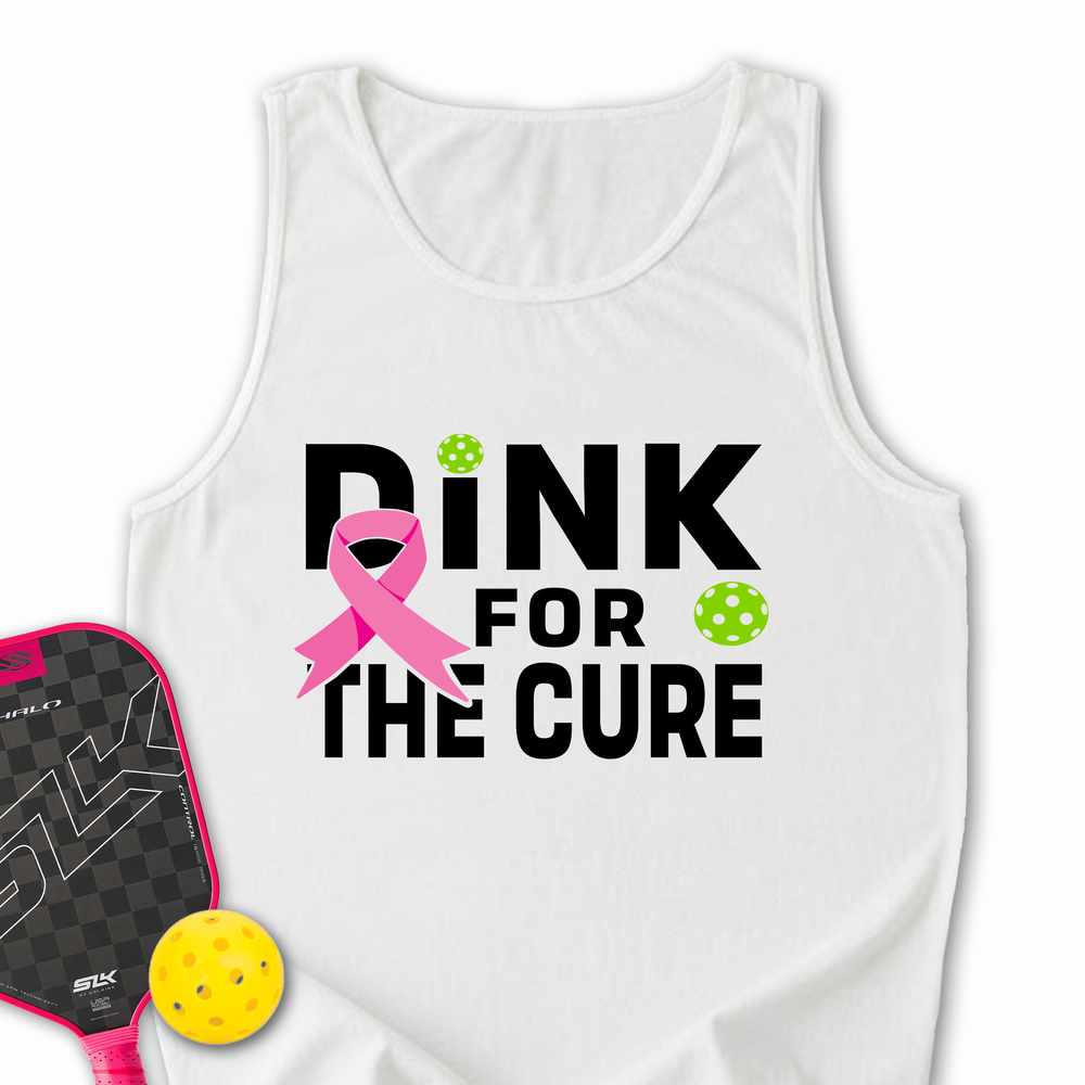 Dink For The Cure Tank Top - Picklechillz