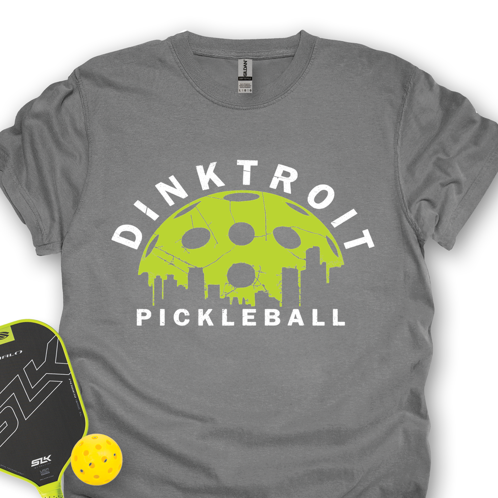 Dinktroit Pickleball  For Player Unisex T-Shirt - Picklechillz