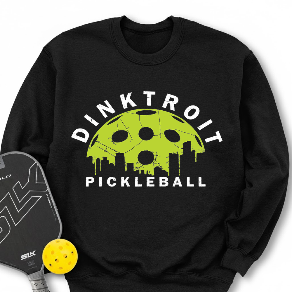 Dinktroit Pickleball  For Player Sweatshirt - Picklechillz