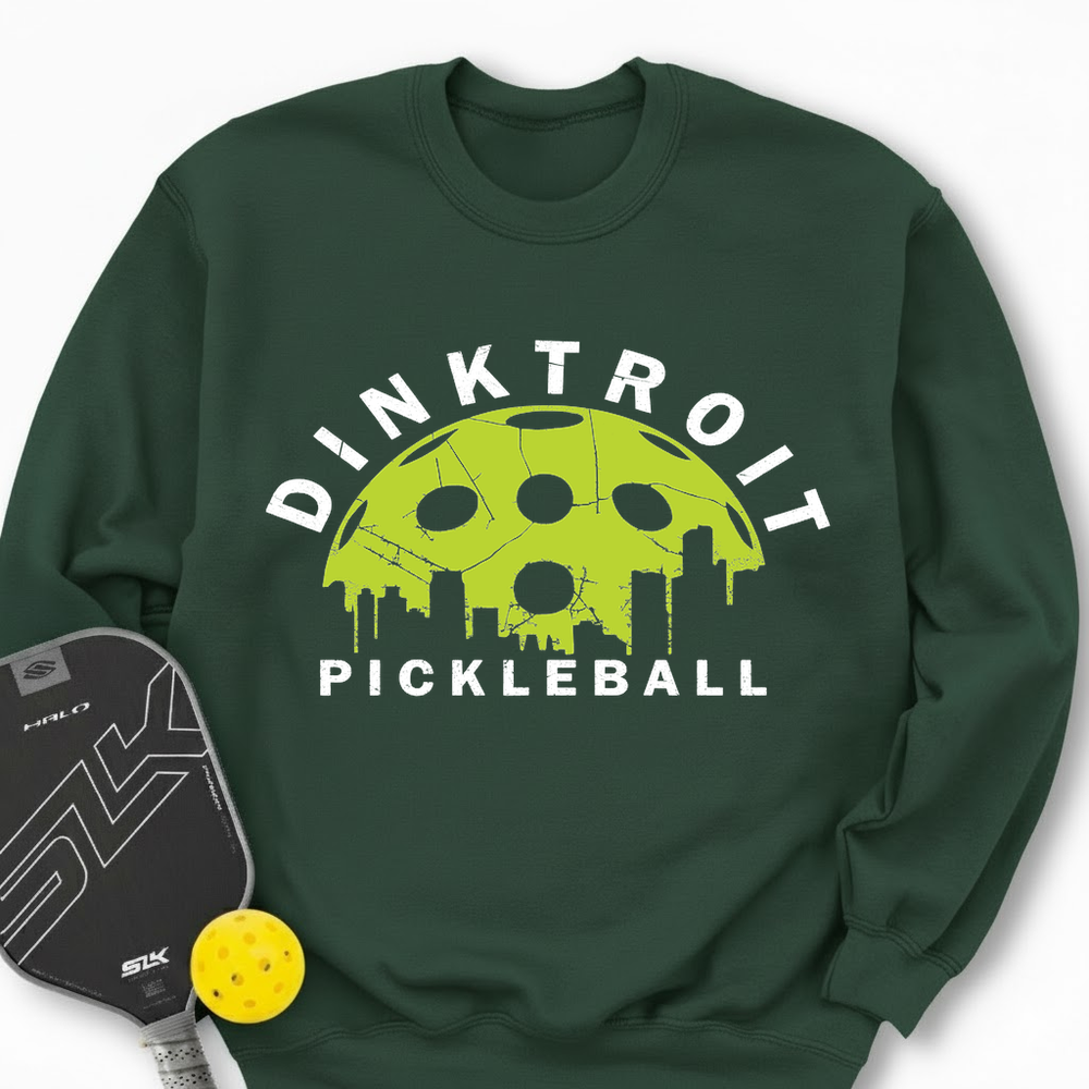 Dinktroit Pickleball  For Player Sweatshirt - Picklechillz