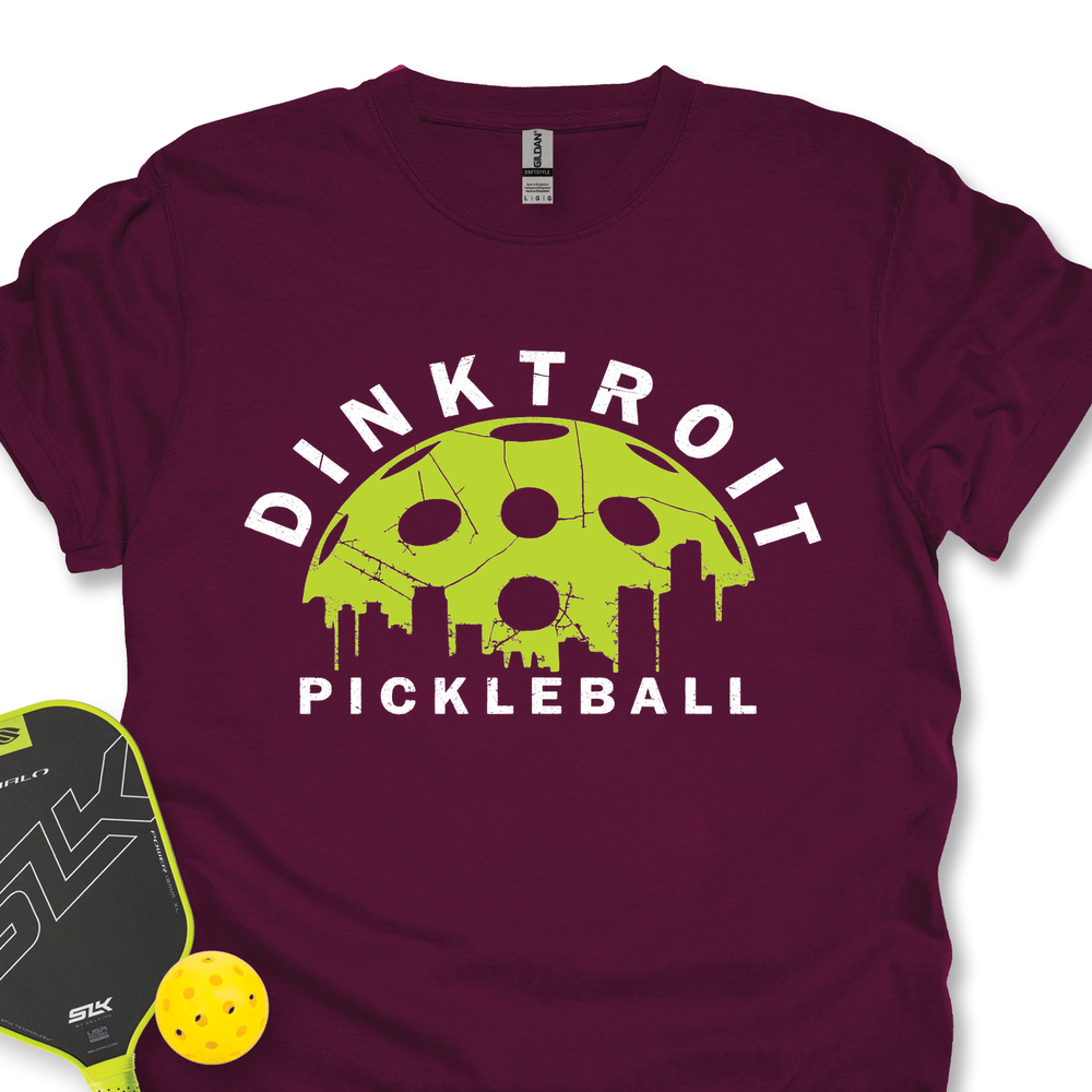 Dinktroit Pickleball  For Player Unisex T-Shirt - Picklechillz