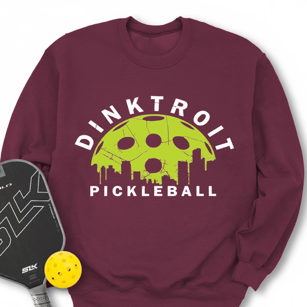 Dinktroit Pickleball  For Player Sweatshirt - Picklechillz