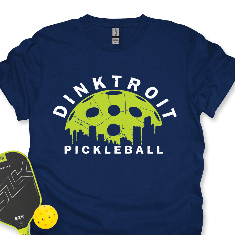 Dinktroit Pickleball  For Player Unisex T-Shirt - Picklechillz