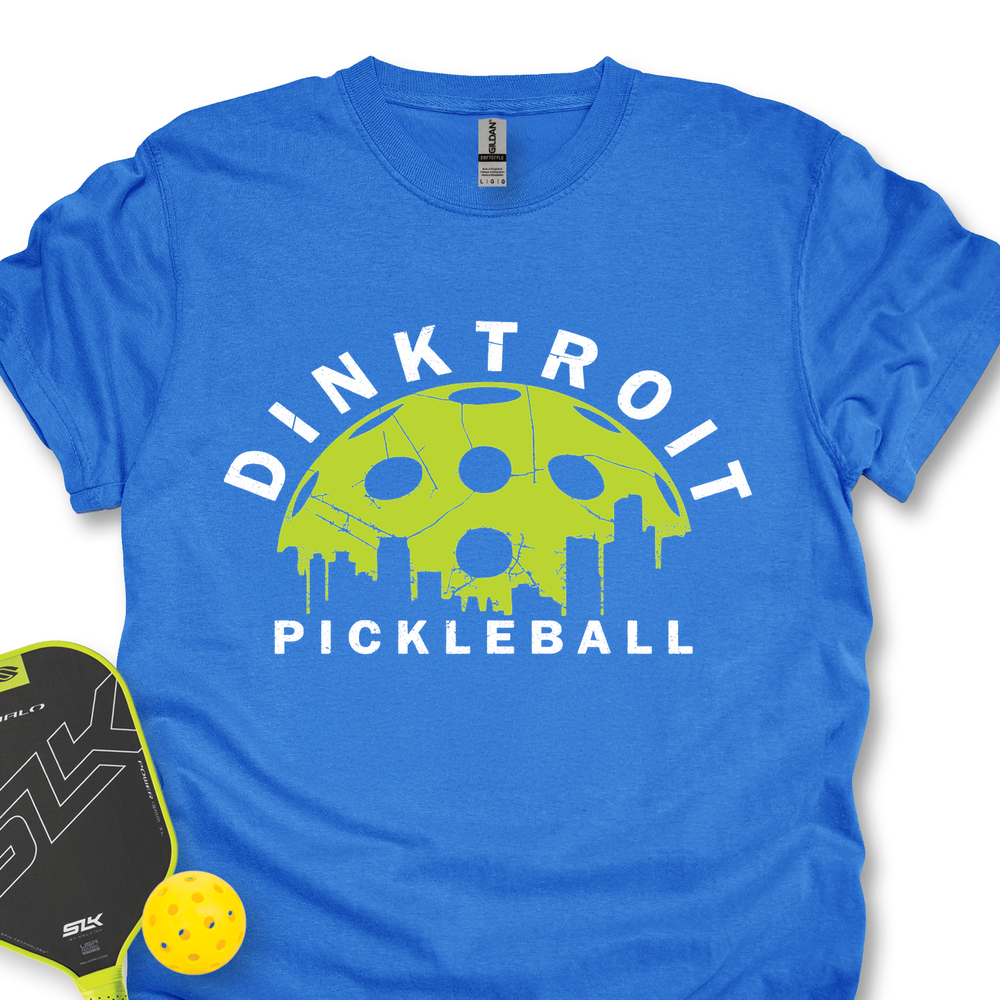 Dinktroit Pickleball  For Player Unisex T-Shirt - Picklechillz
