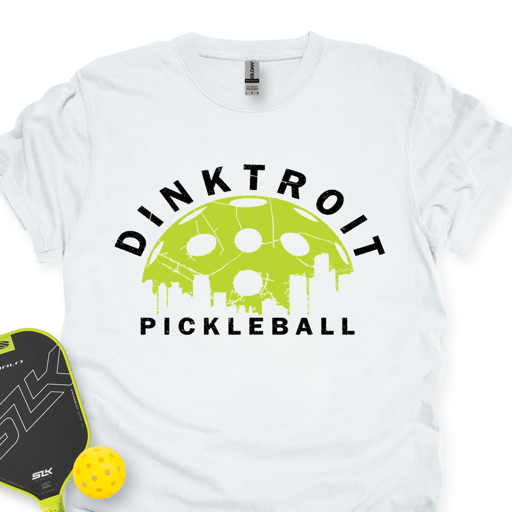 Dinktroit Pickleball  For Player Unisex T-Shirt - Picklechillz