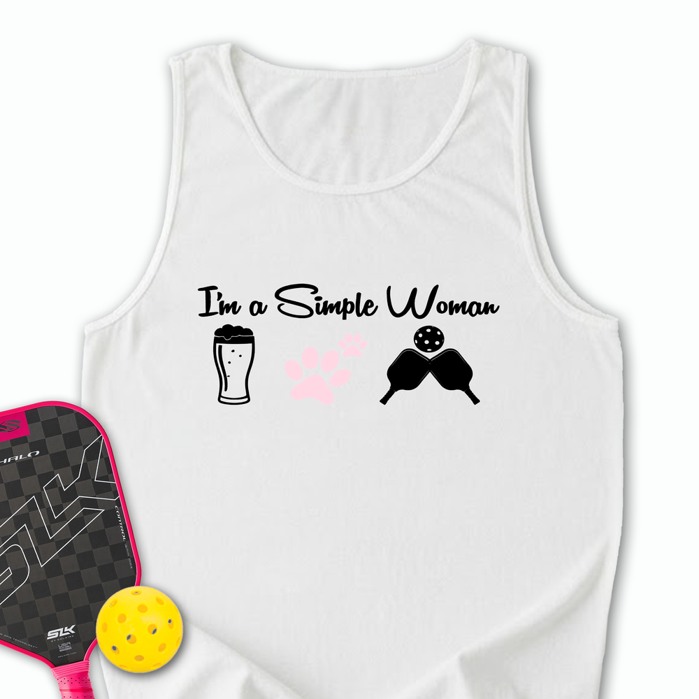 Dog Beer Pickleball Tank Top - Picklechillz