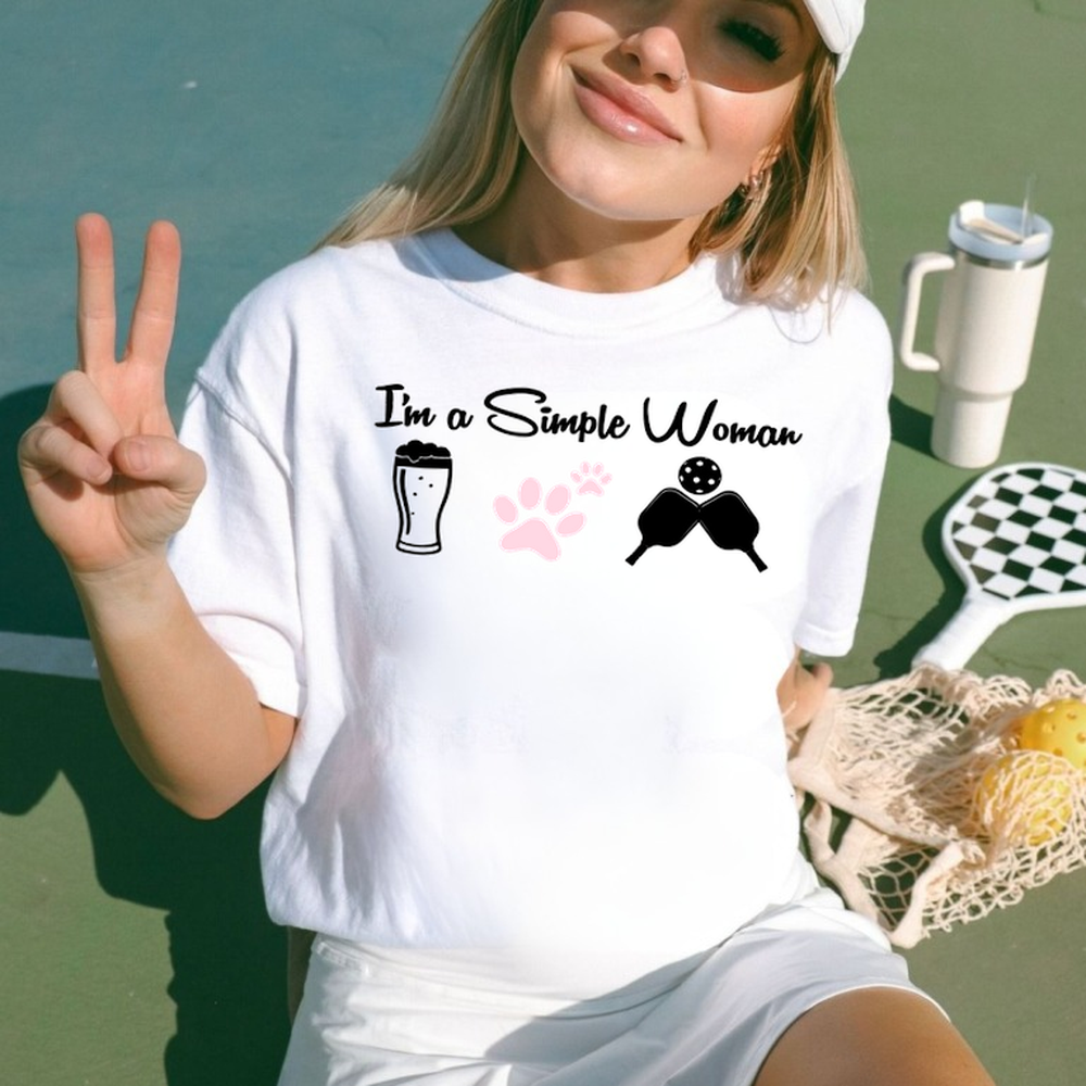 Dog Beer Pickleball Unisex T-Shirt - Picklechillz