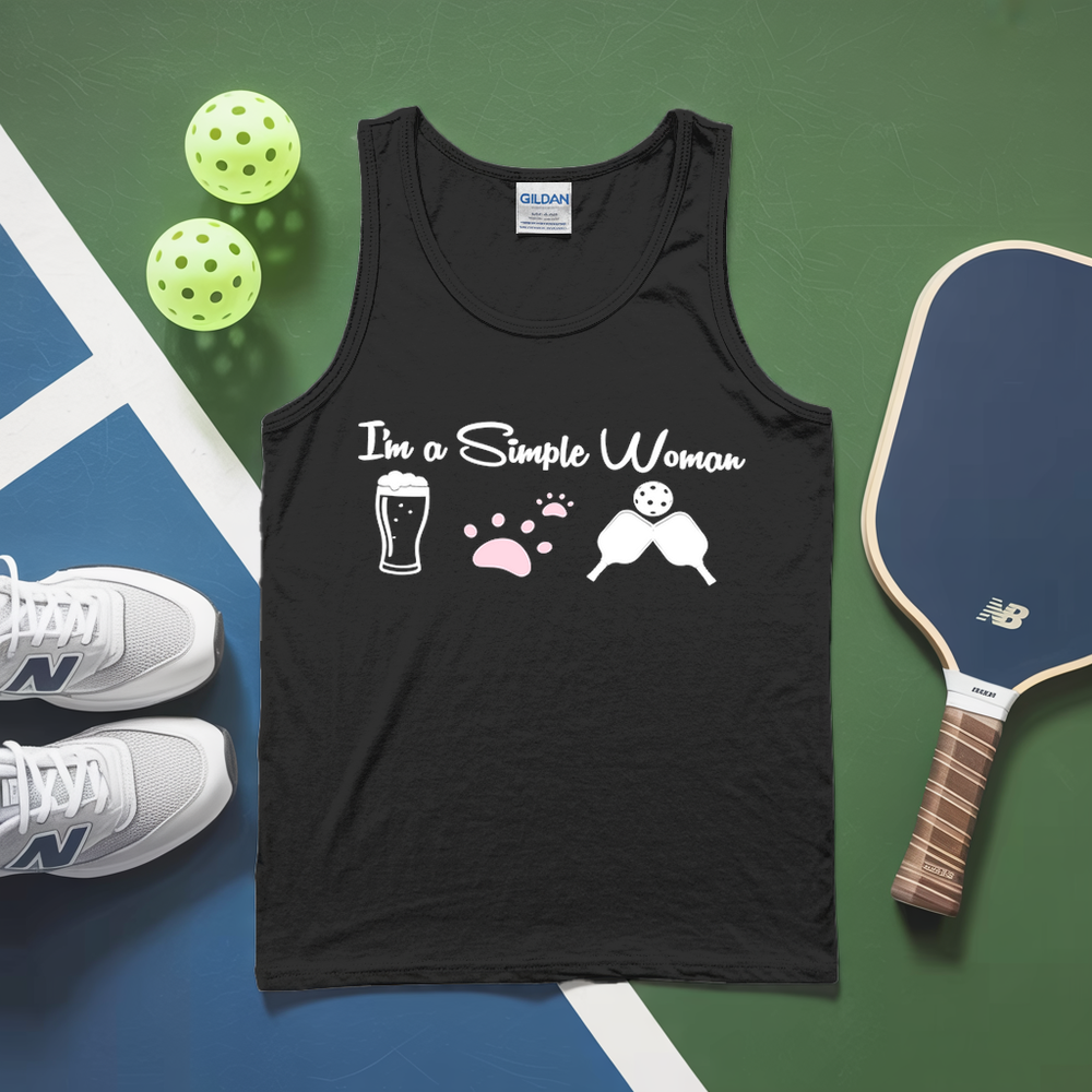 Cat Beer Pickleball Tank Top - Picklechillz