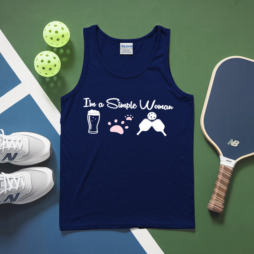 Cat Beer Pickleball Tank Top - Picklechillz