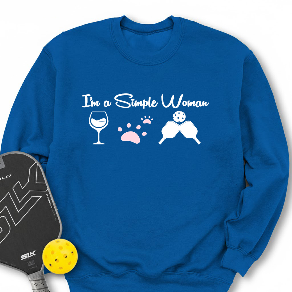 Cat Wine Pickleball Sweatshirt - Picklechillz
