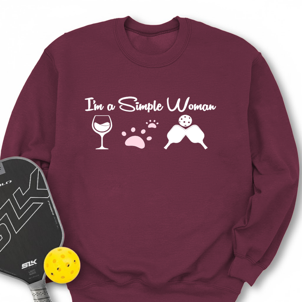 Cat Wine Pickleball Sweatshirt - Picklechillz