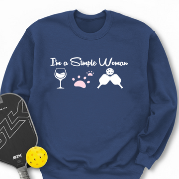 Cat Wine Pickleball Sweatshirt - Picklechillz