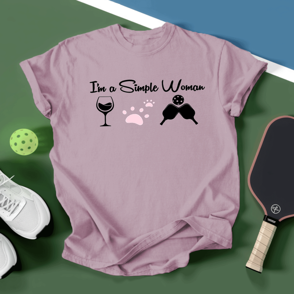 Cat Wine Pickleball Unisex T-Shirt - Picklechillz