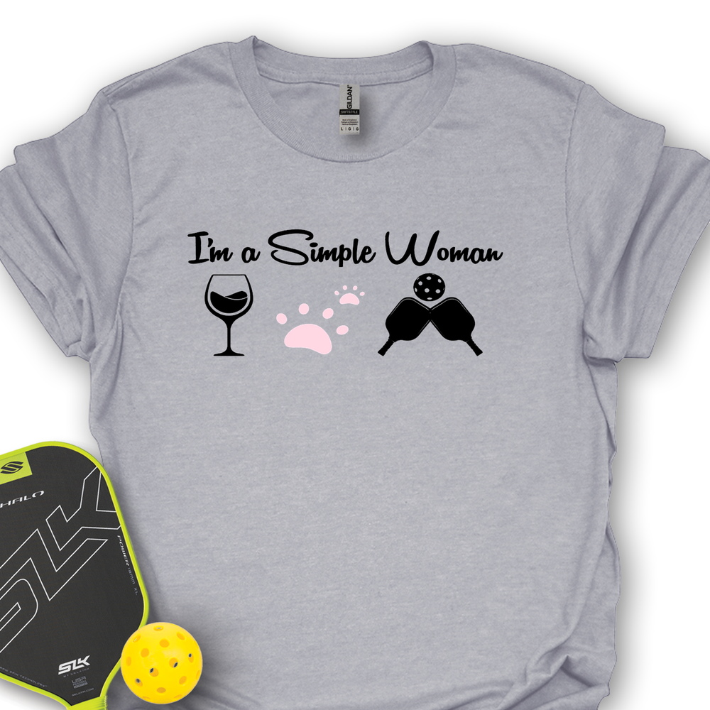 Cat Wine Pickleball Unisex T-Shirt - Picklechillz