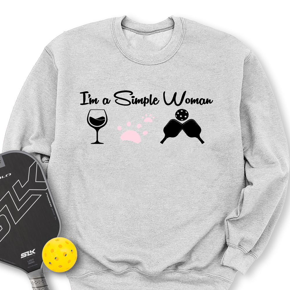 Cat Wine Pickleball Sweatshirt - Picklechillz