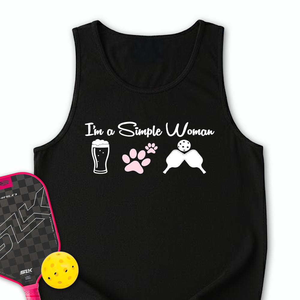 Dog Beer Pickleball Tank Top - Picklechillz