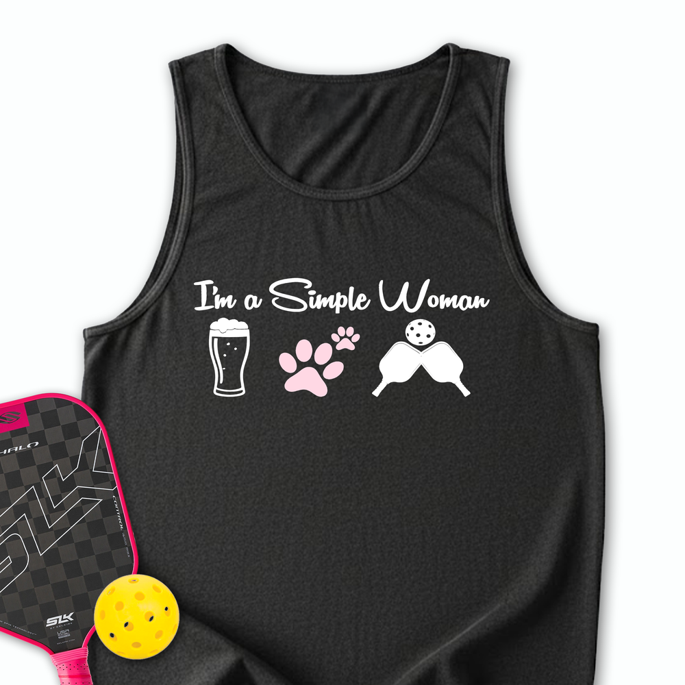Dog Beer Pickleball Tank Top - Picklechillz
