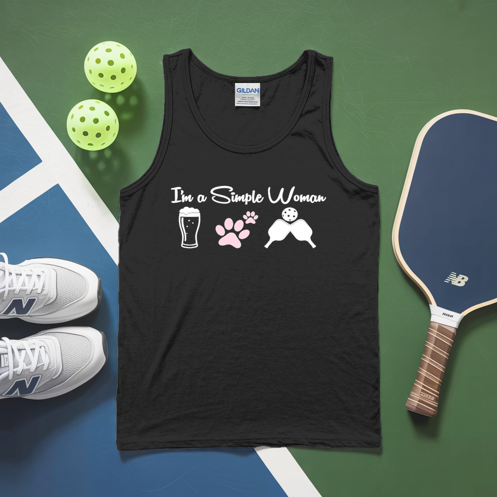 Dog Beer Pickleball Tank Top - Picklechillz