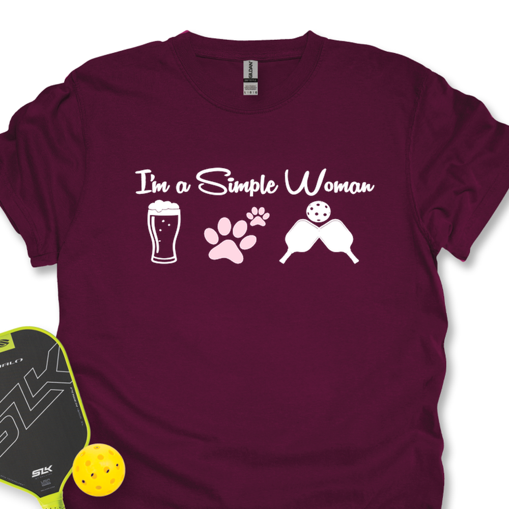 Dog Beer Pickleball Unisex T-Shirt - Picklechillz