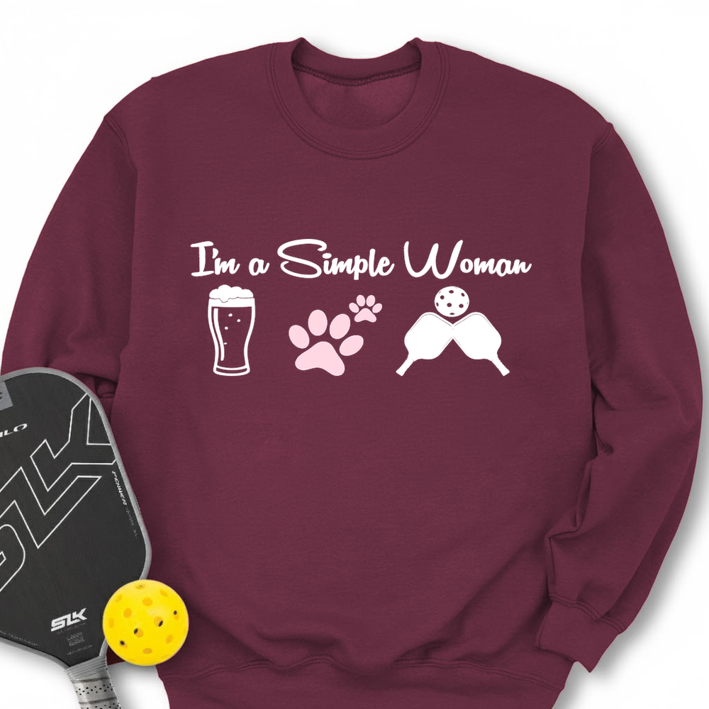 Dog Beer Pickleball Sweatshirt - Picklechillz