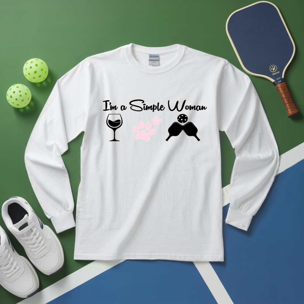 Dog Coffe Pickleball Long Sleeve - Picklechillz