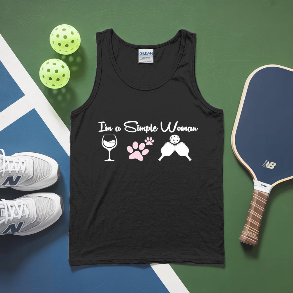 Dog Coffe Pickleball Tank Top - Picklechillz