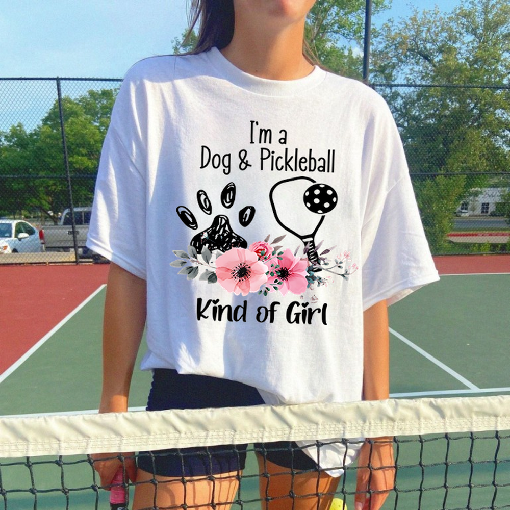 Dog Lover Pickleball Player Unisex T-Shirt - Picklechillz