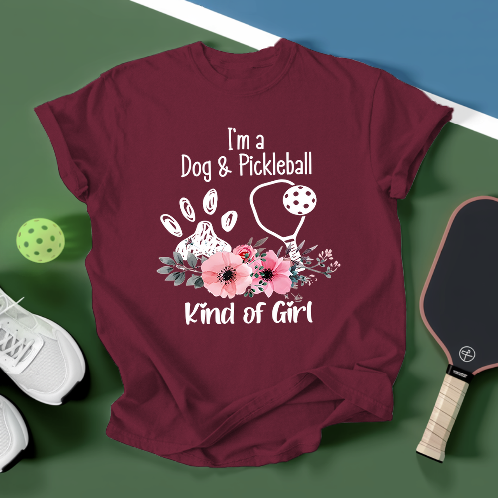 Dog Lover Pickleball Player Unisex T-Shirt - Picklechillz