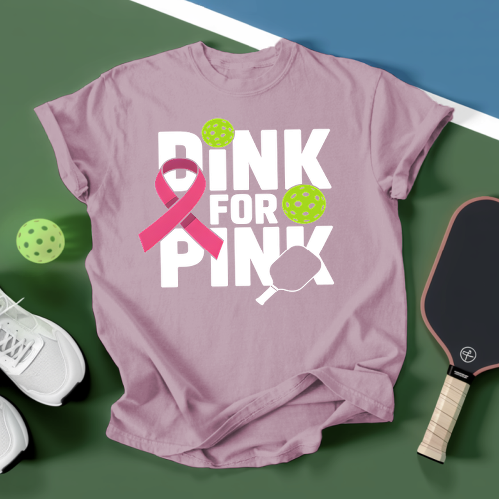 Drink For Pink Funny Unisex T-Shirt - Picklechillz